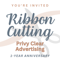 Ribbon Cutting: Privy Clear Advertising