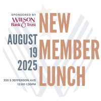 New Member Lunch August 2025