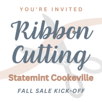 Ribbon Cutting: Statemint Cookeville Fall Sale Kickoff