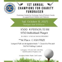 1st Annual Champions For Charity Fundraiser