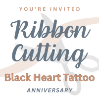 Ribbon Cutting: Black Heart Tattoo
