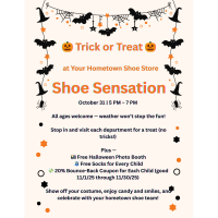 Trick or Treat at Shoe Sensation