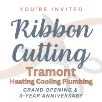 Ribbon Cutting: Tramont Heating Cooling Plumbing
