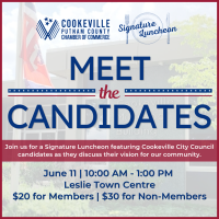 Signature Luncheon: Meet the Cookeville Candidates 2026