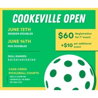 Cookeville Open Pickleball Tournament