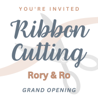 Ribbon Cutting: Rory & Ro