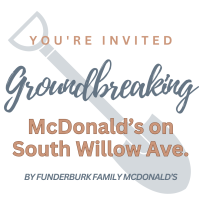 Groundbreaking: McDonald's on South Willow