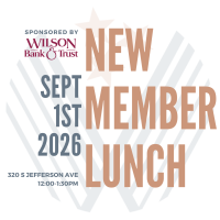 New Member Lunch September 2026