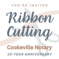 Ribbon Cutting: Cookeville Notary