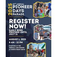 2025 Steinbach Chamber of Commerce 57th Annual Pioneer Days Parade
