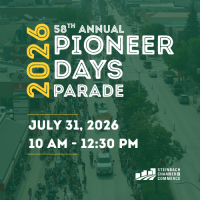 2026 Steinbach Chamber of Commerce 58th Annual Pioneer Days Parade