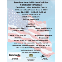 Freedom from Addiction Coalition Community Breakfast