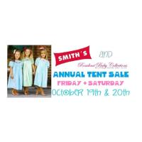 Smith's and Rosalina Tent Sale