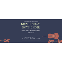 Birmingham Boys Choir Collaborates with the Samford String Quartet