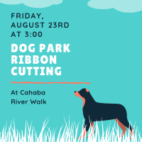 Dog Park Ribbon Cutting