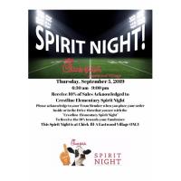 Crestline Elementary Spirit Night