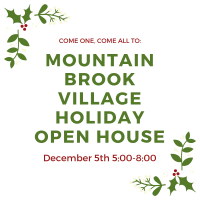 Mountain Brook Village Holiday Open House