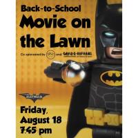Back to School Movie on the Lawn: Lego Batman