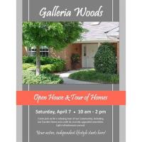 Galleria Woods Open House & Tour of Homes