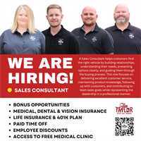 Automotive Sales Consultant