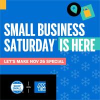 Small Business Saturday Nov. 26