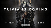 Game of Thrones Trivia Night