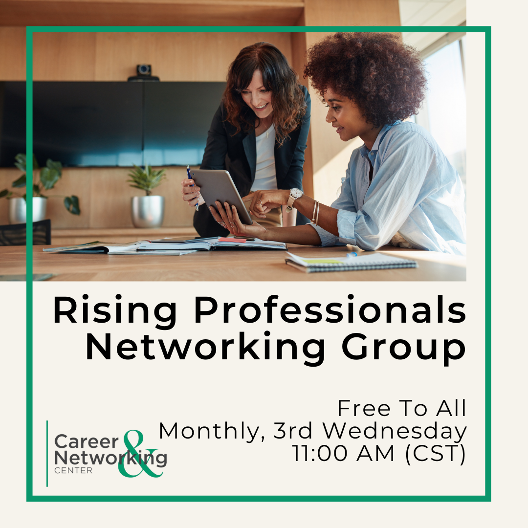 Rising Professional Networking Group Apr 17, 2024 Events Aurora