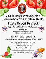 Eagle Scout Project at Bloomhaven