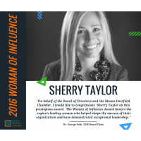 2016 Women of Influence Awards: Recognizing MADE President/CEO Sherry Taylor