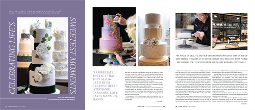 Advertising partner, Dorothy Lane Market's feature in the February 2026 issue.