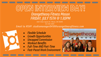 Orangetheory Fitness Mason - OPEN INTERVIEW DAY - Friday, July 15th!