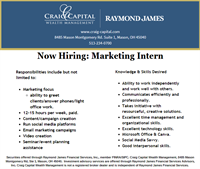 Now Hiring: Marketing Intern