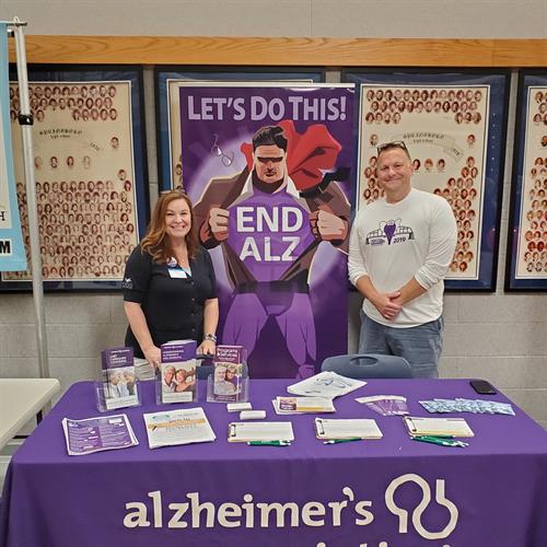 Proud supporter and volunteer for the Alzheimer’s Association and co-chair of the Butler Warren Counties Walk to End Alzheimer’s