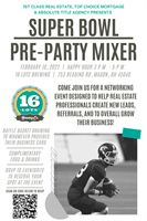 Super Bowl Pre-Party Mixer Happy Hour @ 16 Lots Brewing