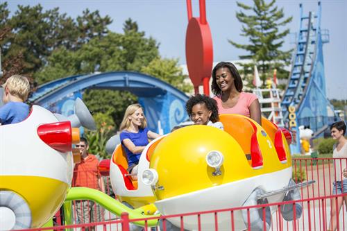 Check out our award-winning kids' area, Planet Snoopy!