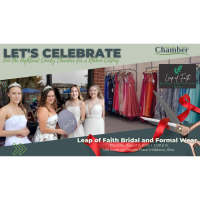 Leap of Faith Bridal and Formal Ribbon Cutting