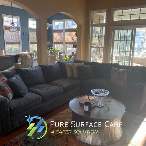 Pure Surface Care- Upholstery Cleaning