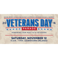 Veterans Day Parade City of Orlando 2016