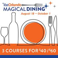 Visit Orlando’s Magical Dining