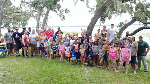Camaraderie hosts family fun day events for military families. 