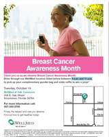 WellMed At Oak Commons Curbside Drive Thru Event - Breast Cancer Awareness