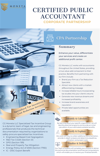 CPA Corporate Partnership Program CPA Corporate Partnership Program
