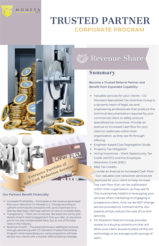 Trusted Partner Corporate Partnership Program Trusted Partner Corporate Partnership Program