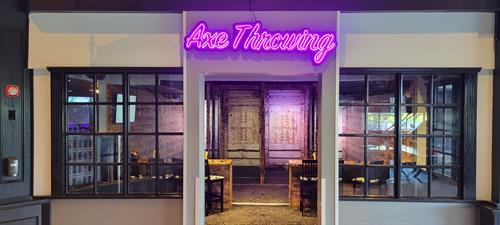 Axe Throwing Room
