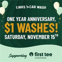 Links Car Wash Celebrates One Year of Clean Cars and Community with $1 Ultimate Washes