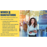 Women in Manufacturing:  Life and Opportunities at Pernod Ricard USA