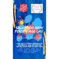 Fianna Nutrition Fundraiser Event for The Salvation Army