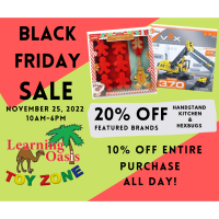 Learning Oasis Toy Zone: Black Friday Sale 