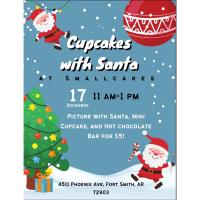 Cupcakes with Santa at Smallcakes 