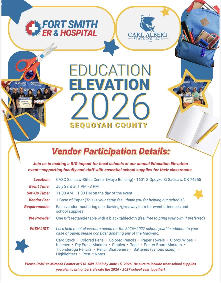 News Release: Education Elevation 2026 Sequoyah County